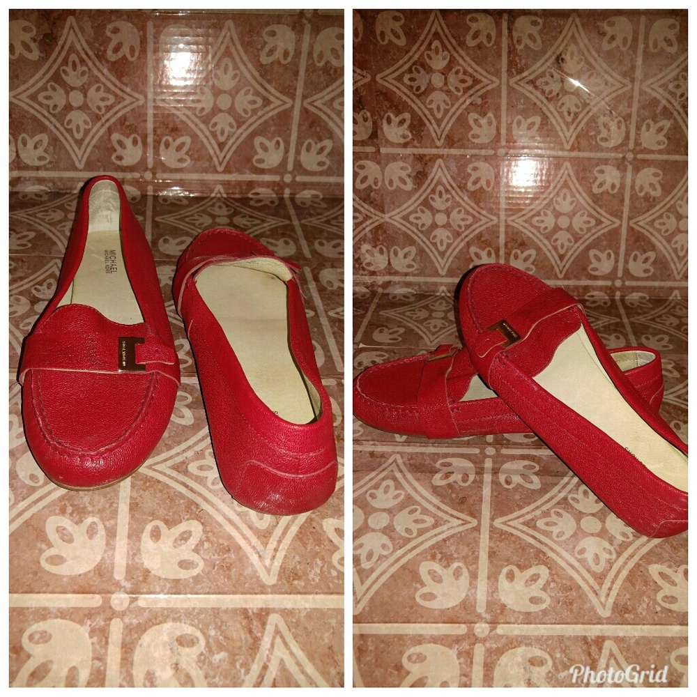Michael Kors Flats | Red |  8M | A1227